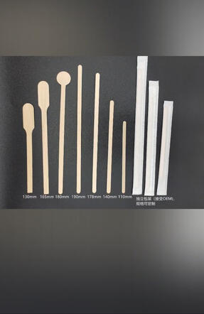 wooden stirring stick